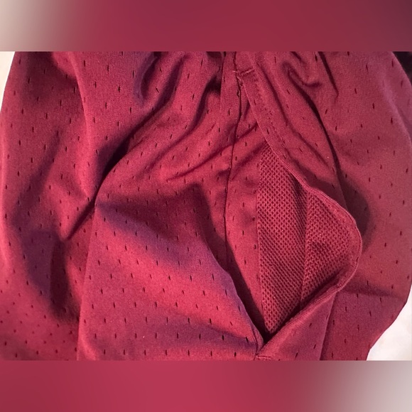 NIKE MENS DRI FIT GIANNIS MESH 6" BASKETBALL SHORTS DARK BEETROOT SIZE M (a3 - Picture 15 of 15